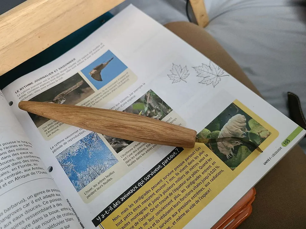 BeaverCraft skekniv kroget langt skaft højrehånd
