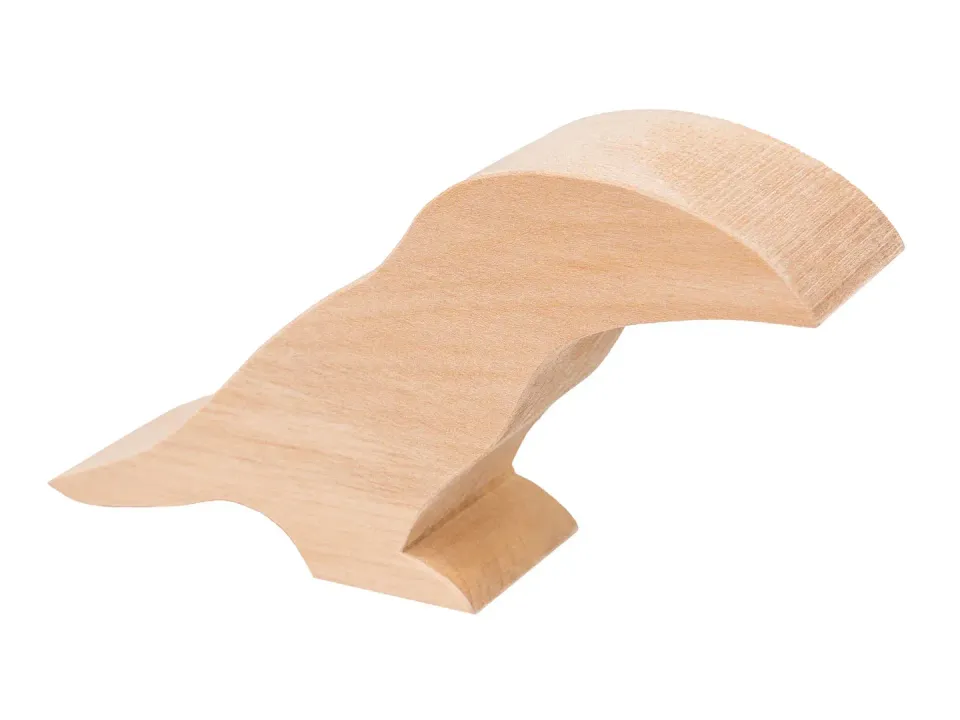BeaverCraft Toucan snitteemne i lindetræ 190x105 mm