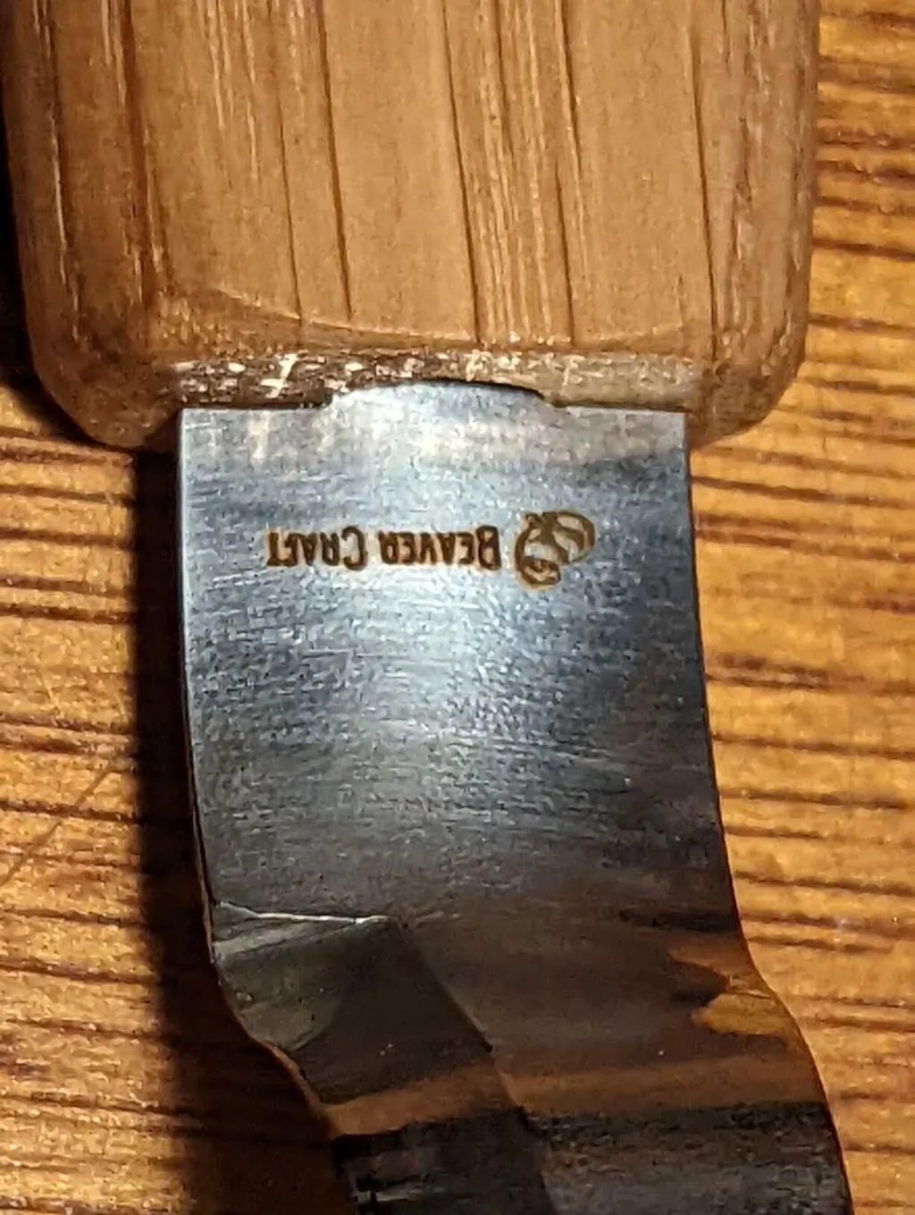 BeaverCraft SK1 Oak ske-kniv 25 mm egetræskaft