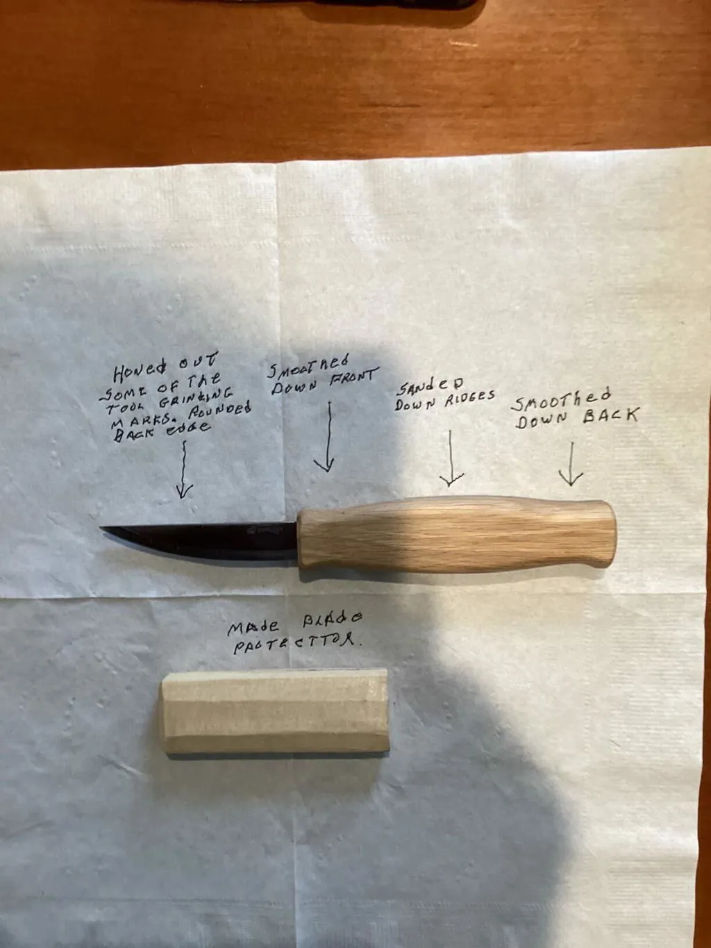 BeaverCraft C4 sloyd snittekniv lang klinge grovarbejde