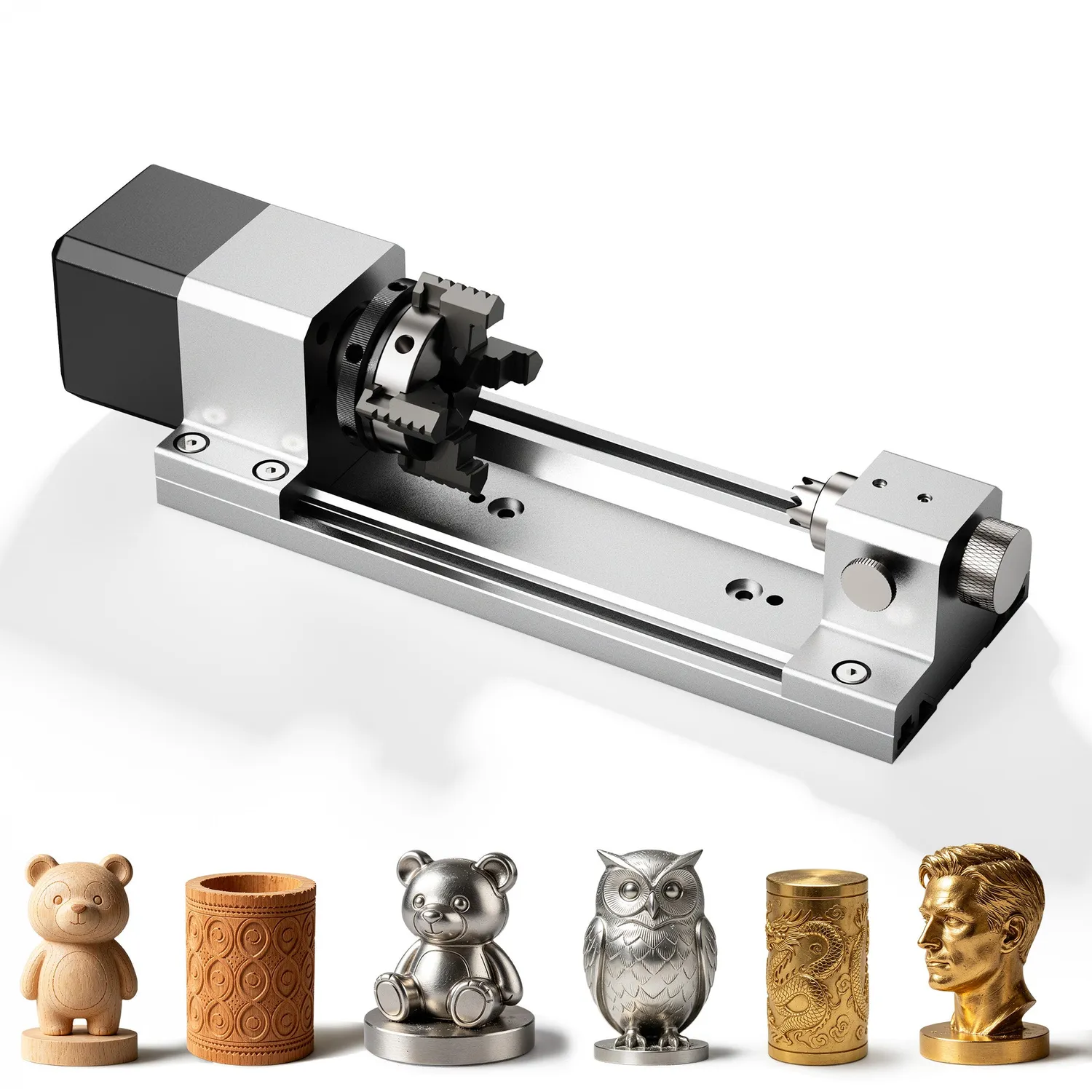 Two Trees ED1 4-akset rotary modul CNC til træ