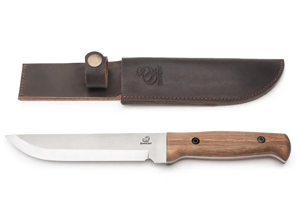 BeaverCraft TLK1 taktisk kniv valnød rustfri 160 mm