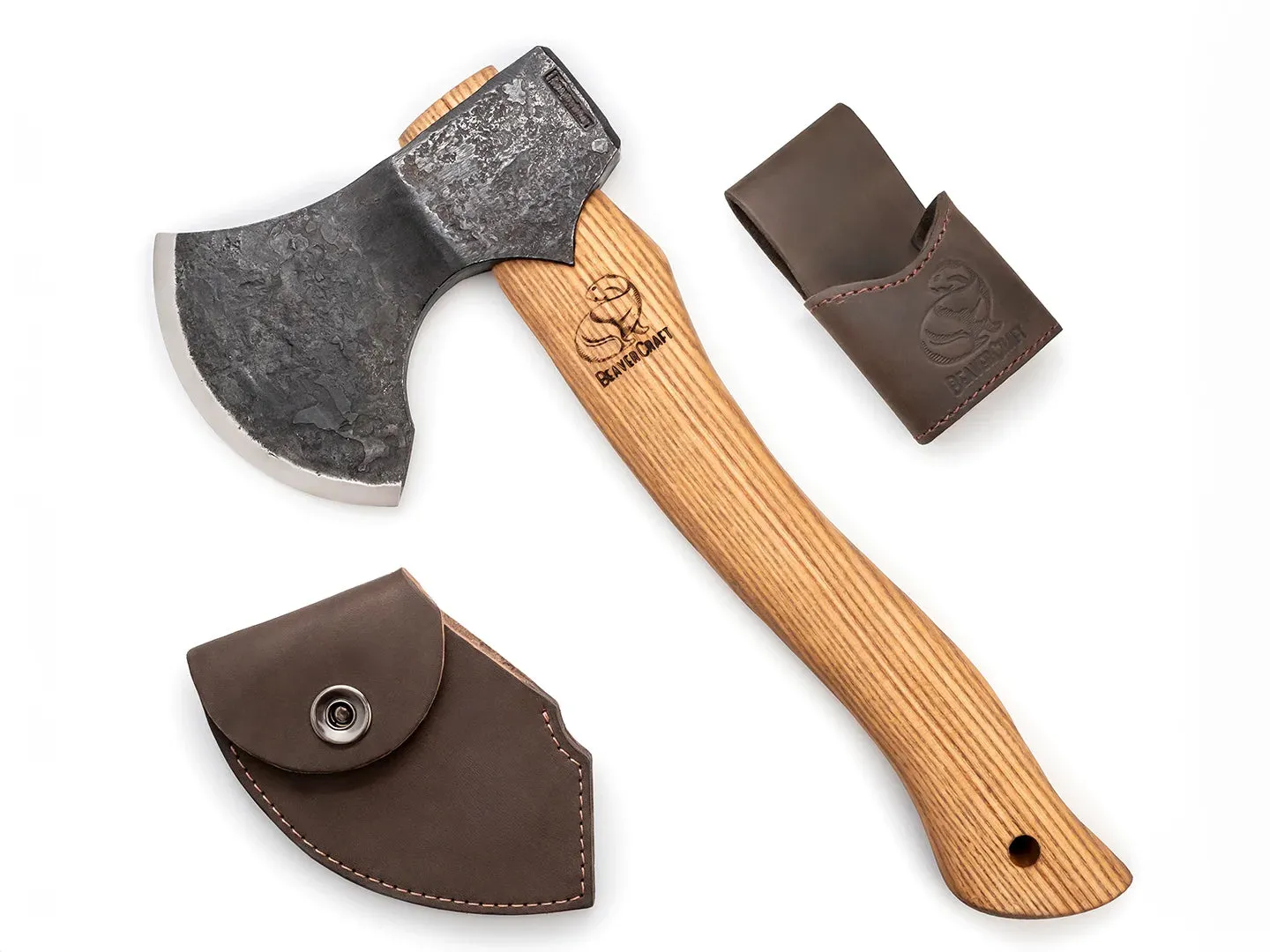 BeaverCraft Woodcraft AX3 håndøkse kulstofstål