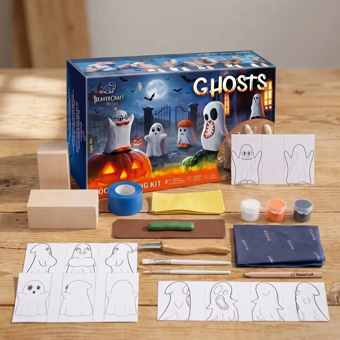 BeaverCraft Ghosts snittesæt spøgelser begynder
