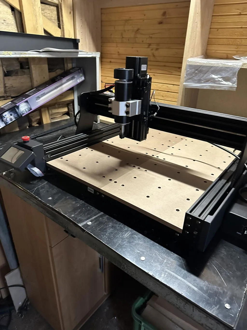 TWO TREES TTC450 CNC-fræser US stålramme værksted