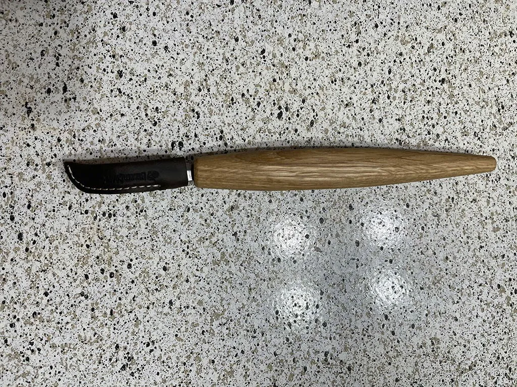 BeaverCraft skekniv kroget langt skaft højrehånd