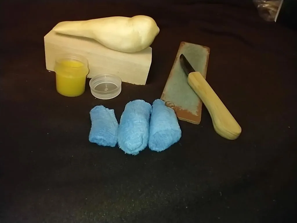 BeaverCraft DIY01 snittekit træfugl Standard kirsebær