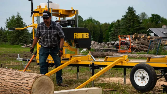 Frontier Sawmills OS23 OS27 OS31 læssesæt med støttebræt