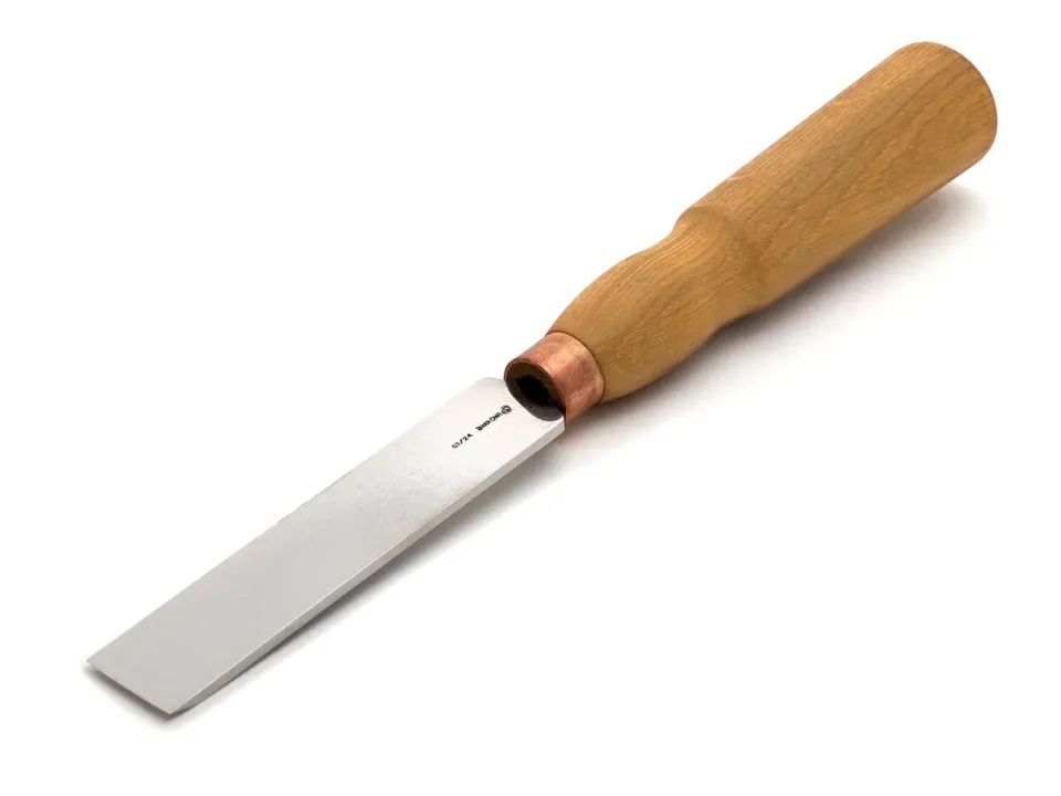 BeaverCraft stemmejern 24 mm fladt snittejern kulstofstål