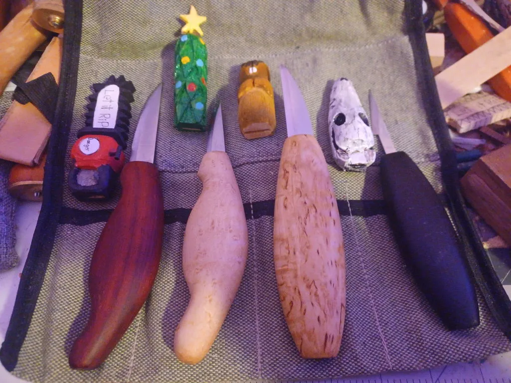 BeaverCraft C13 snittekniv reserveklinge smal spids