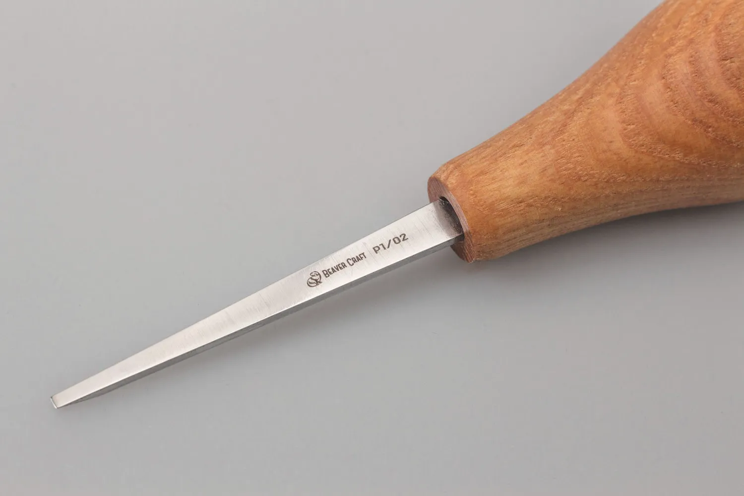 BeaverCraft palm lige stemmejern 2 mm kulstofstål