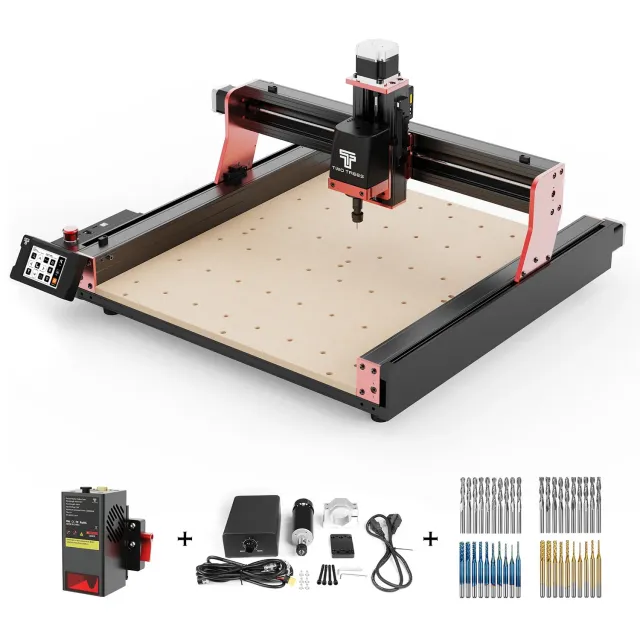 Two Trees TTC450 Pro CNC fræser TC20 laser 500W sæt