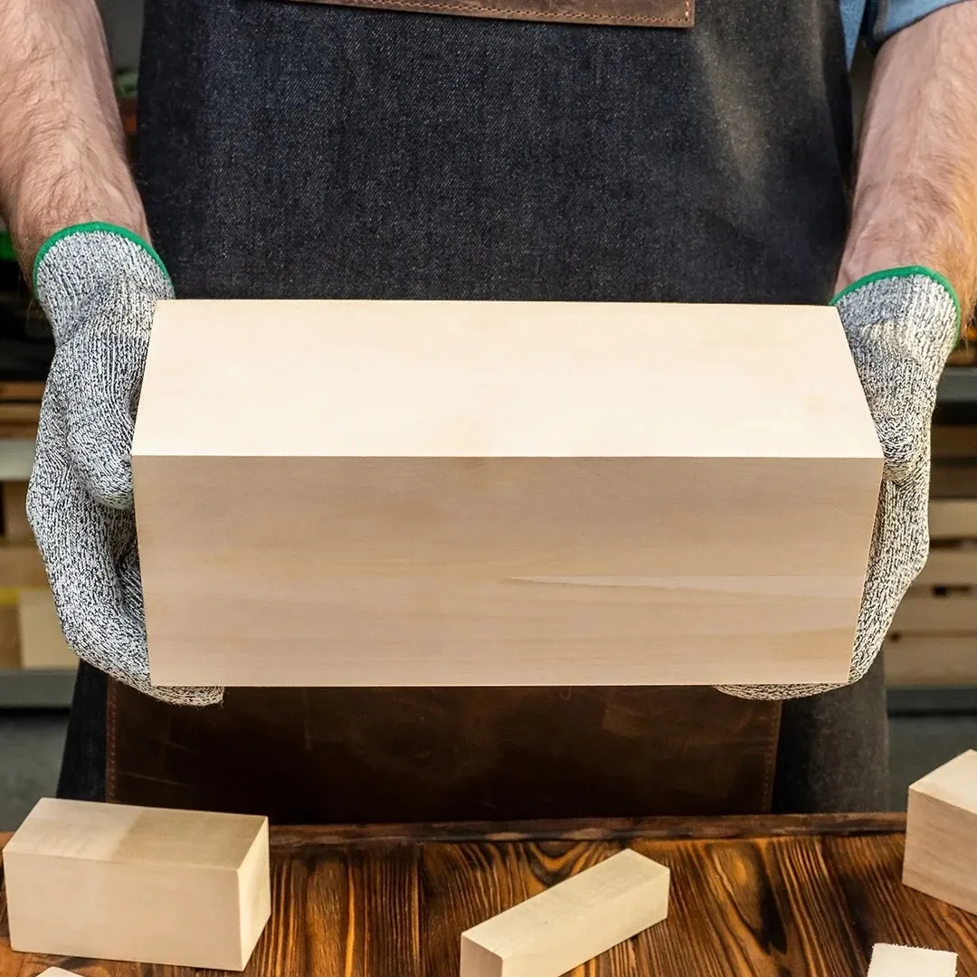 BeaverCraft BW1 træklods stor lindetræ 25 cm