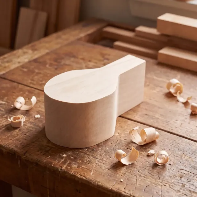 BeaverCraft B3 kuksa træemne lindetræ