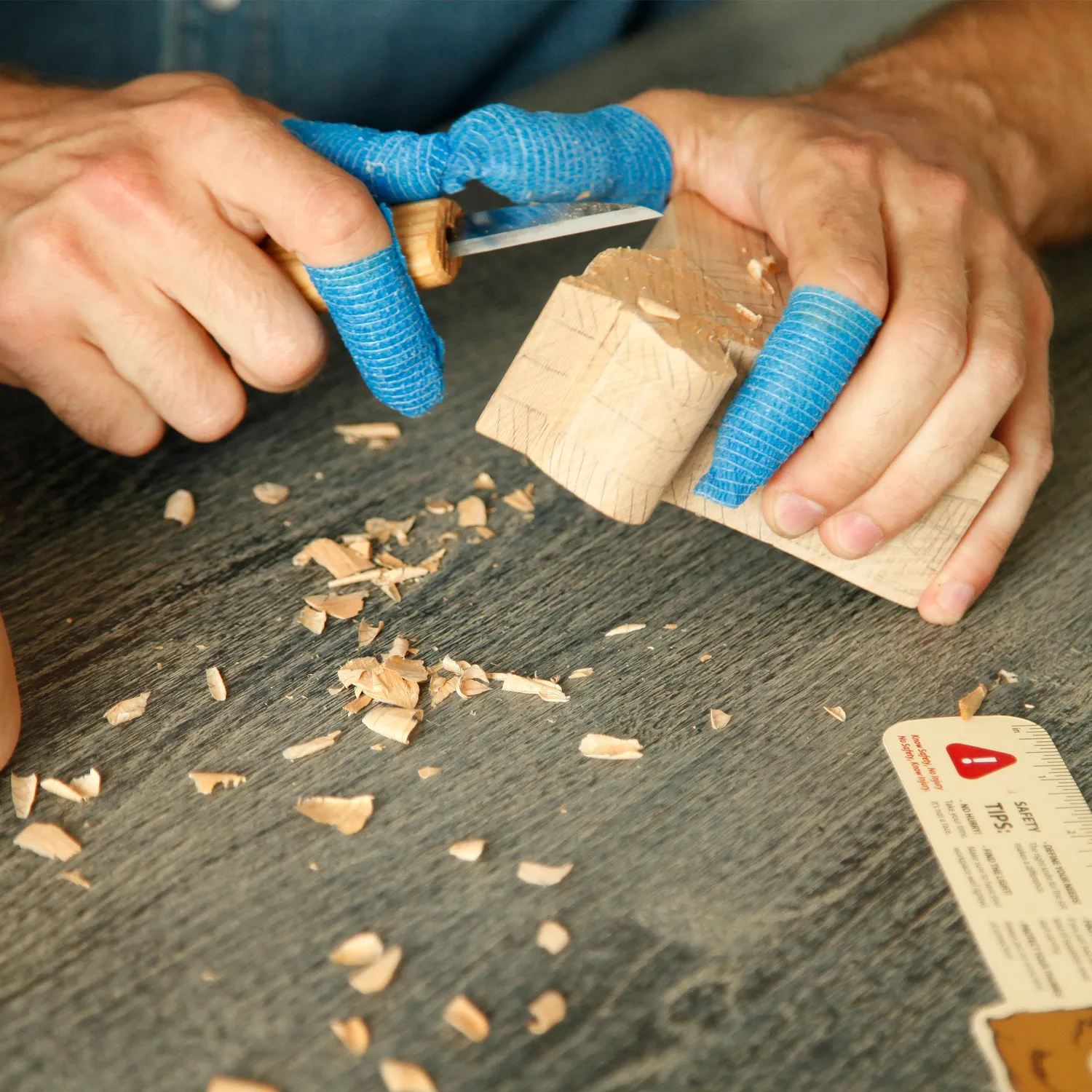 BeaverCraft DIY02 dalahest snittesæt komplet