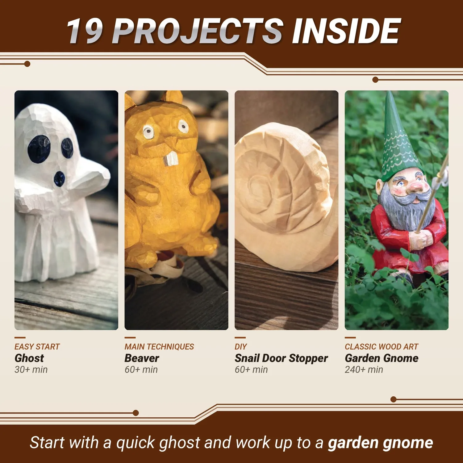 BeaverCraft Creative Carving magasin digital 19 projekter