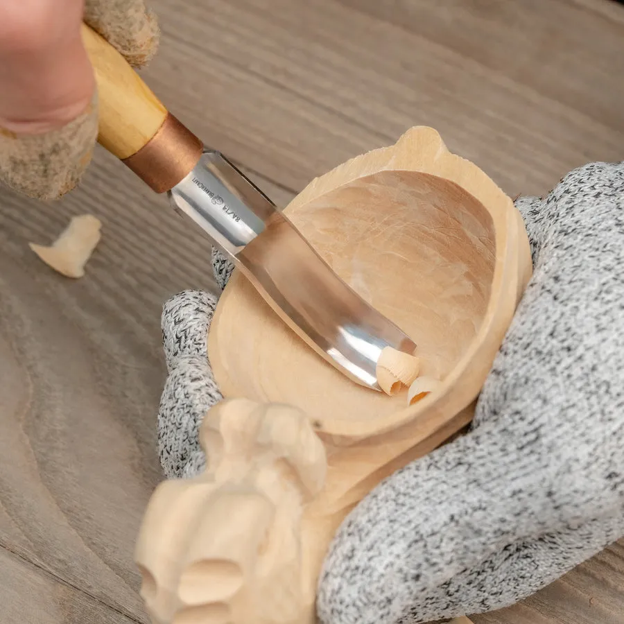 BeaverCraft kuksa snitsæt 3 dele kanvasrulle