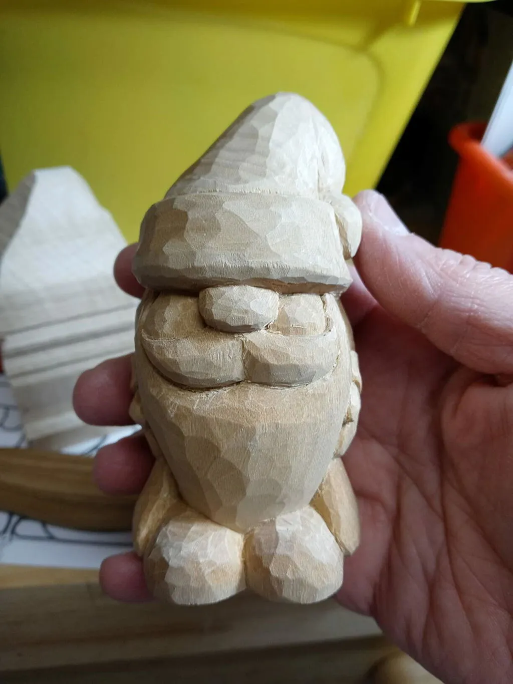 BeaverCraft DIY06 julemand skæresæt træ med maling