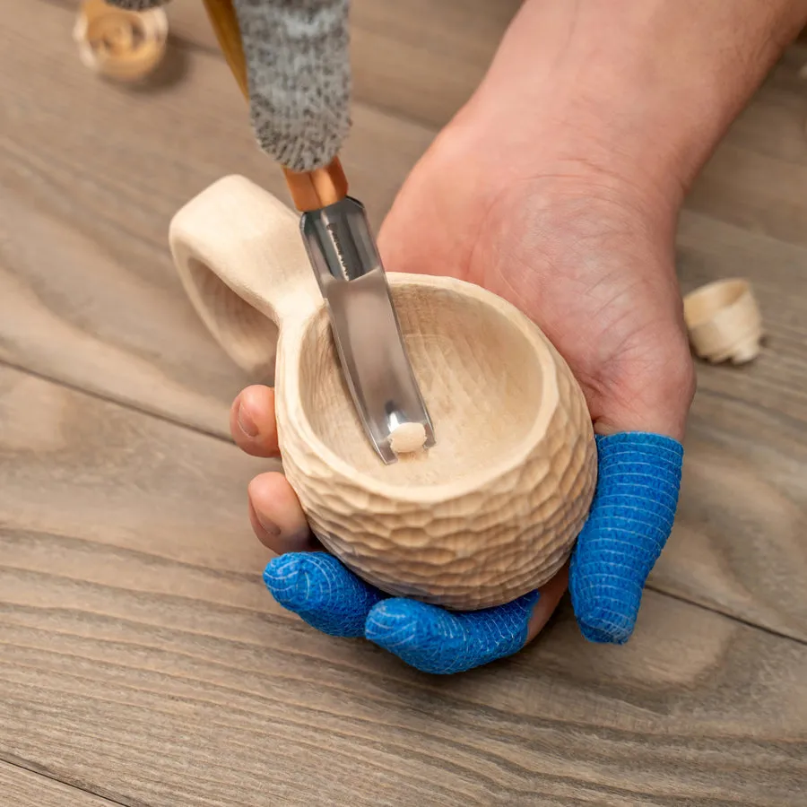 BeaverCraft kuksa snitsæt 3 dele kanvasrulle