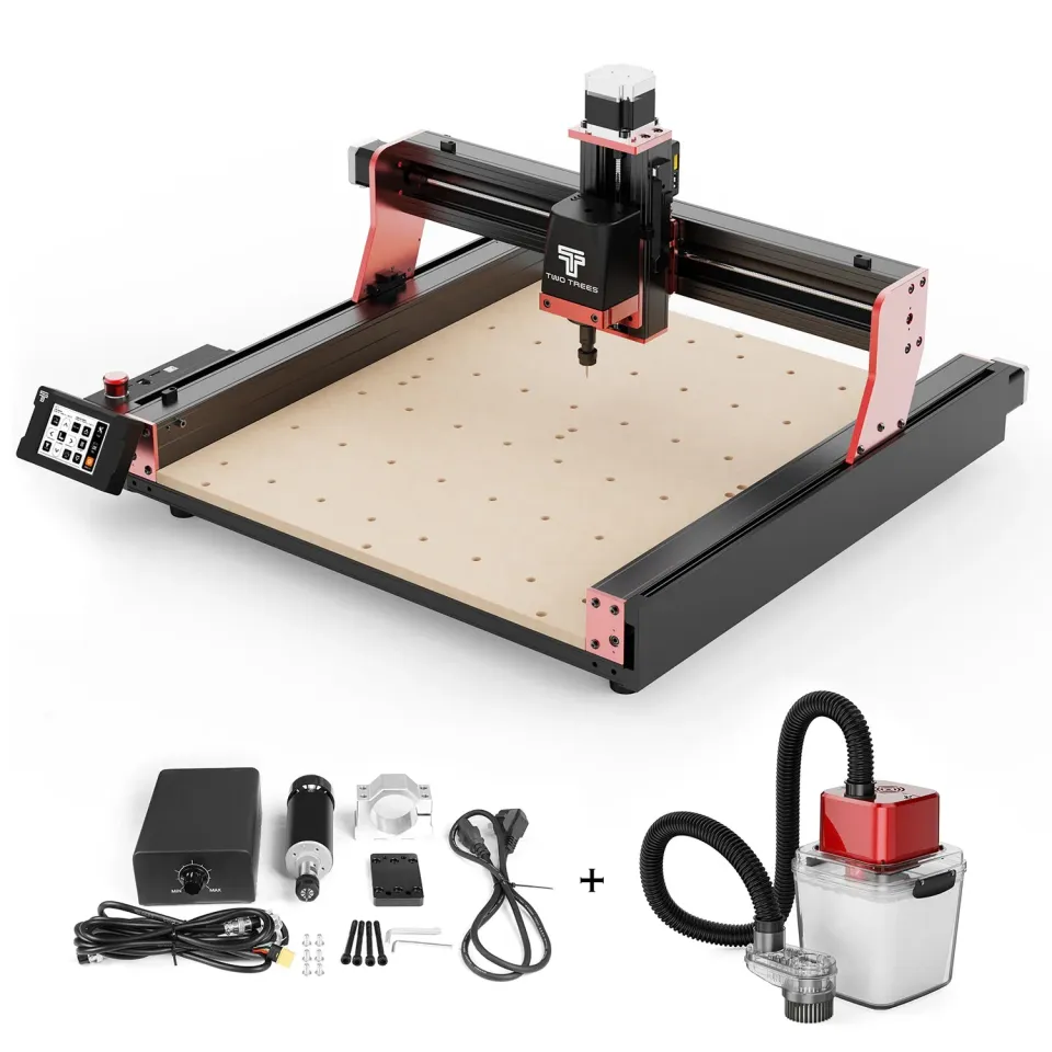 Two Trees TTC450 Pro CNC-fræser 500W + støvsuger EU