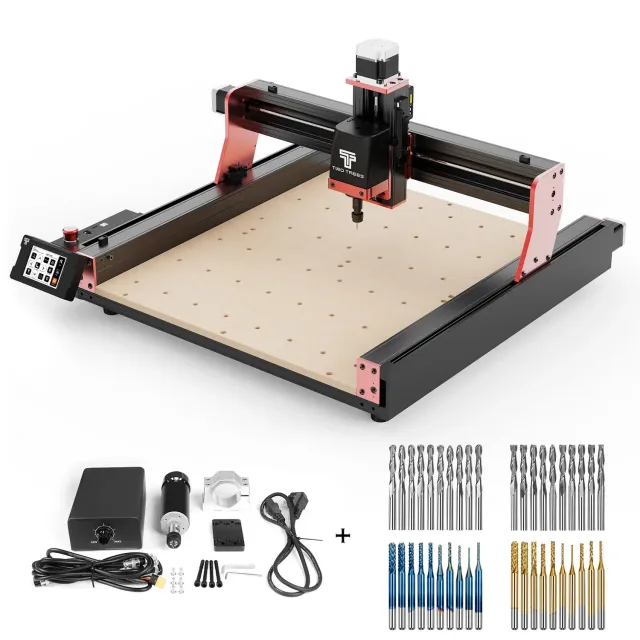 TWO TREES TTC450 Pro CNC-fræser + 500W spindel sæt