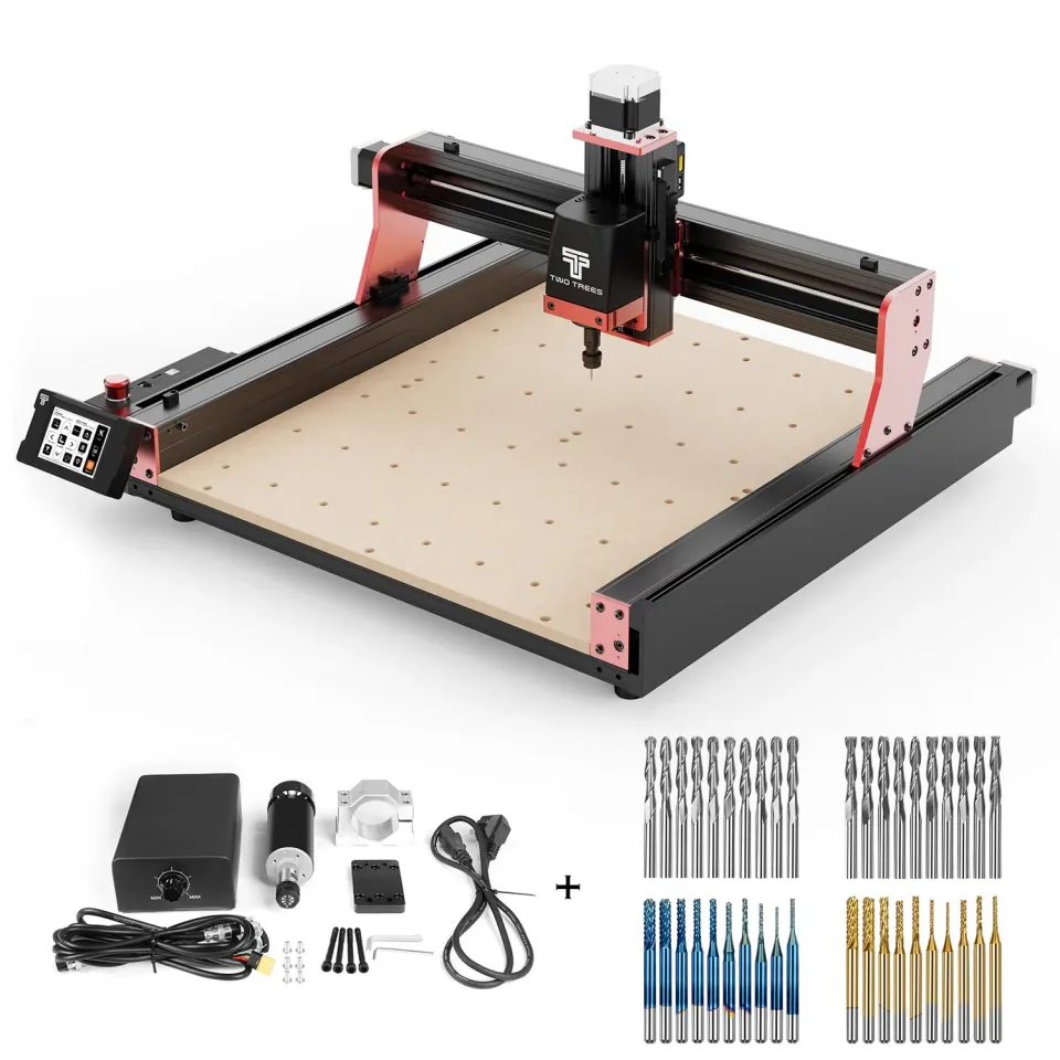 TWO TREES TTC450 Pro CNC-fræser + 500W spindel sæt