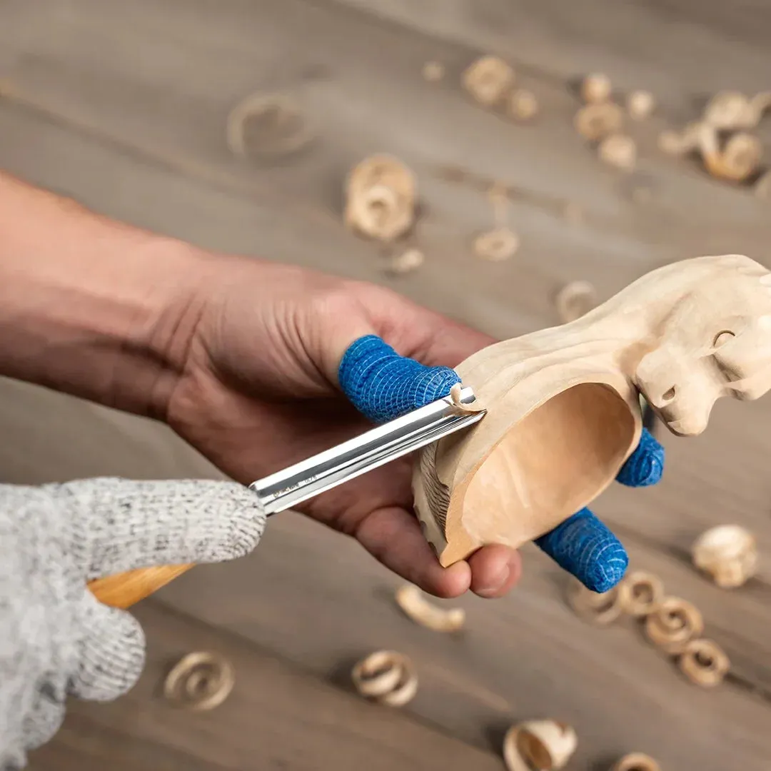 BeaverCraft Compact huljern sweep 9, 10 mm kulstål