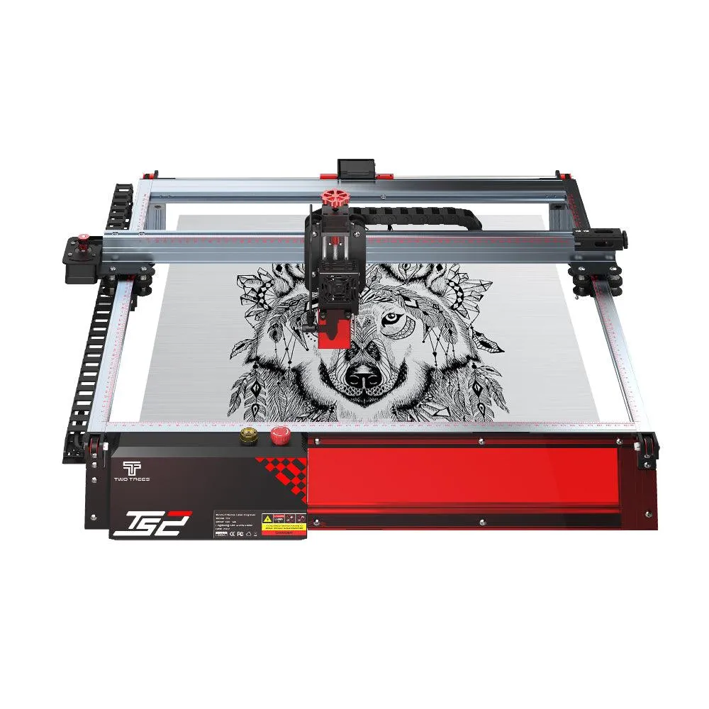 Two Trees TS2 lasergraver 10W diode EU-risers