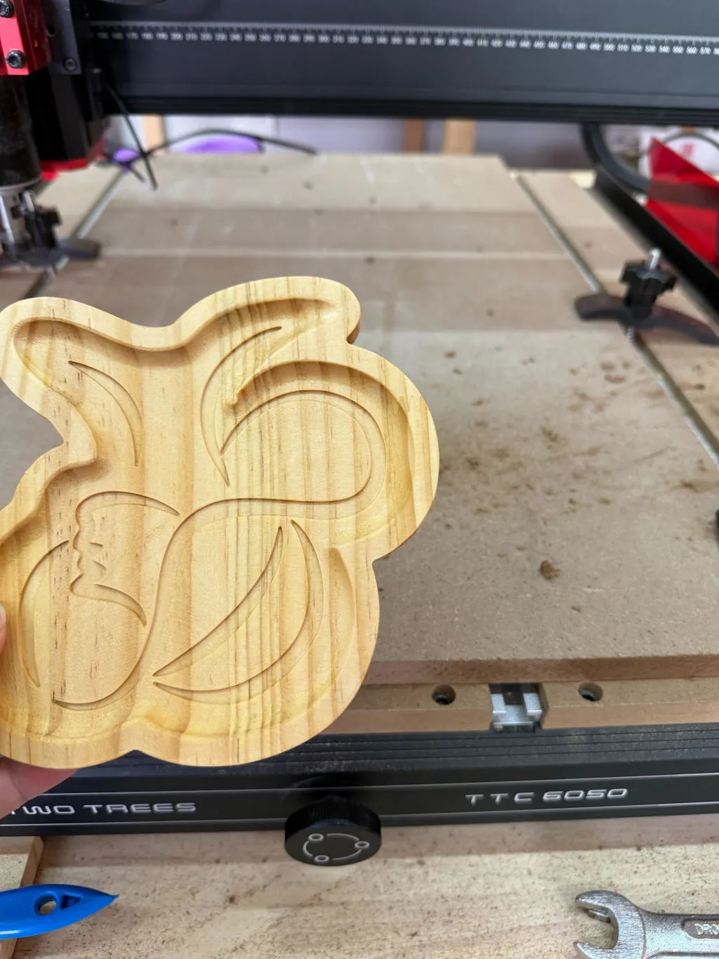 Two Trees TTC6050 CNC-fræser 600x500mm 500W