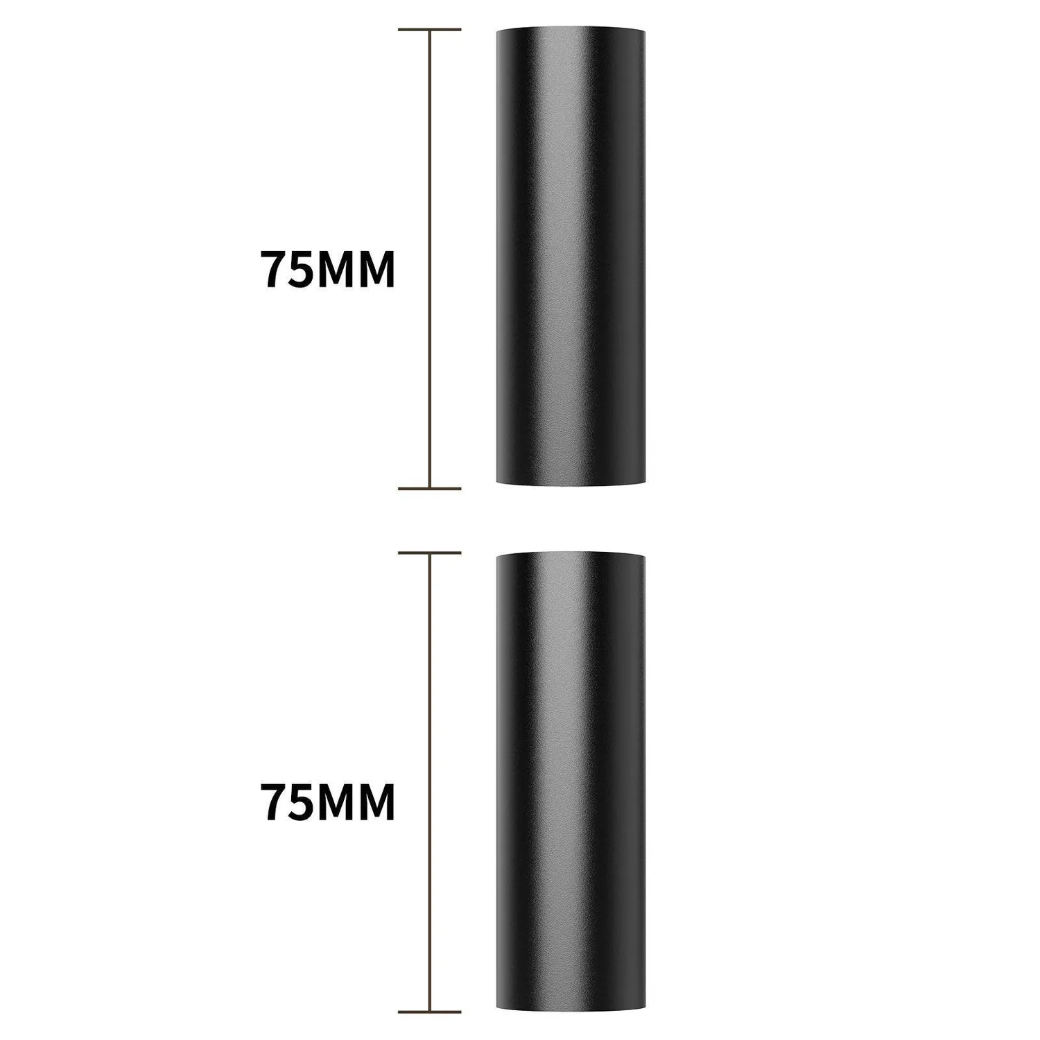 TWO TREES risers forhøjer L150mm 8-pak metal