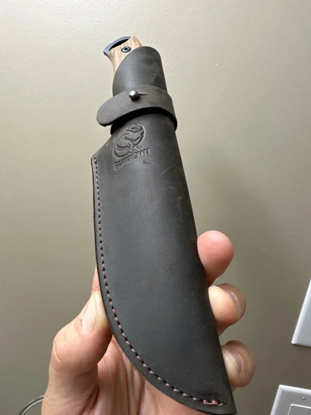BeaverCraft BSH4 Dusk bushcraftkniv højre kulstofstål