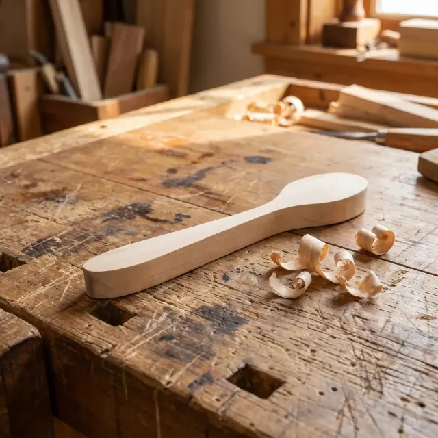 BeaverCraft B9 suppeske emne lindetræ 280 mm