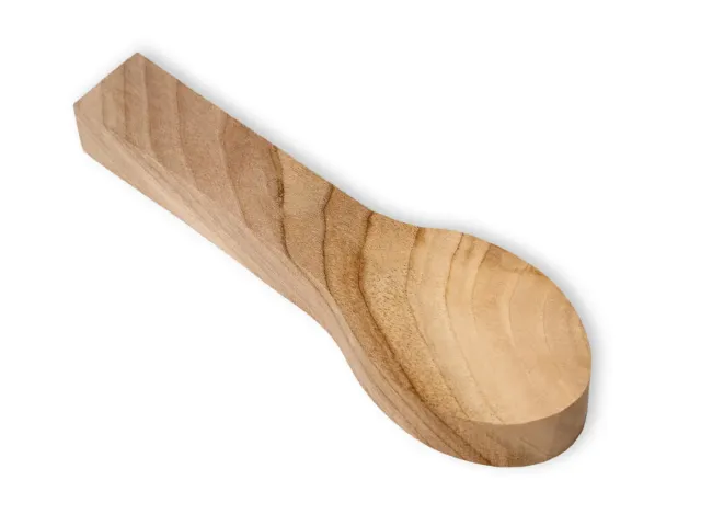 BeaverCraft B7 skeemne valnød spiseske 165 mm ubehandlet