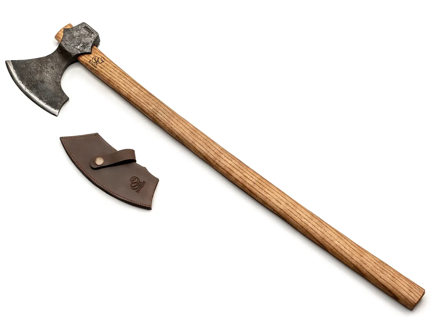BeaverCraft AX5 huggeøkse kulstofstål ask