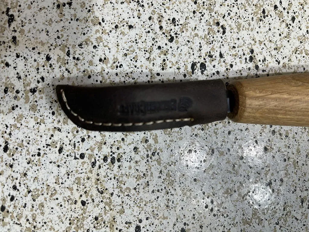 BeaverCraft skekniv kroget langt skaft højrehånd