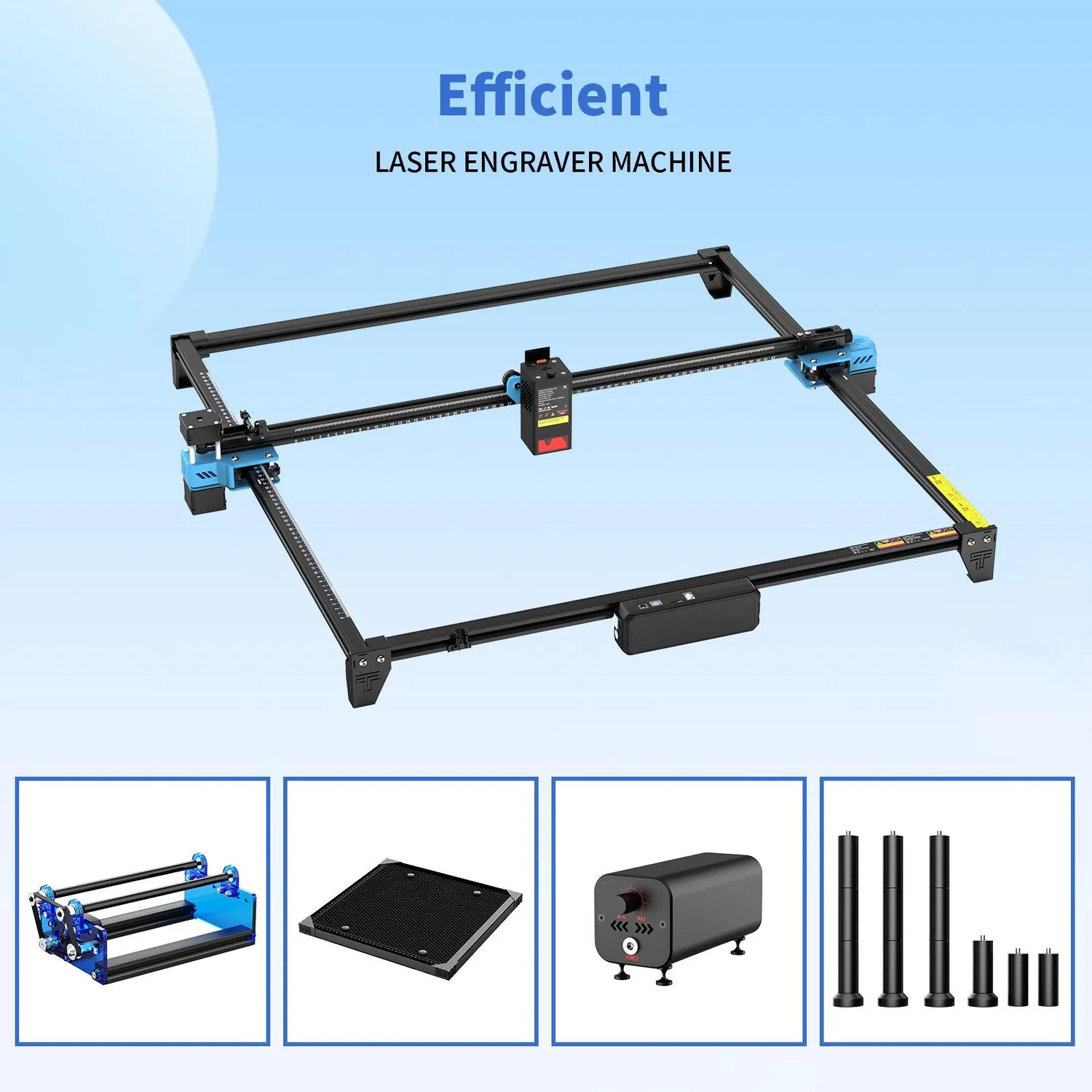 TwoTrees TTS-20 Max lasergraver 20W EU-stik