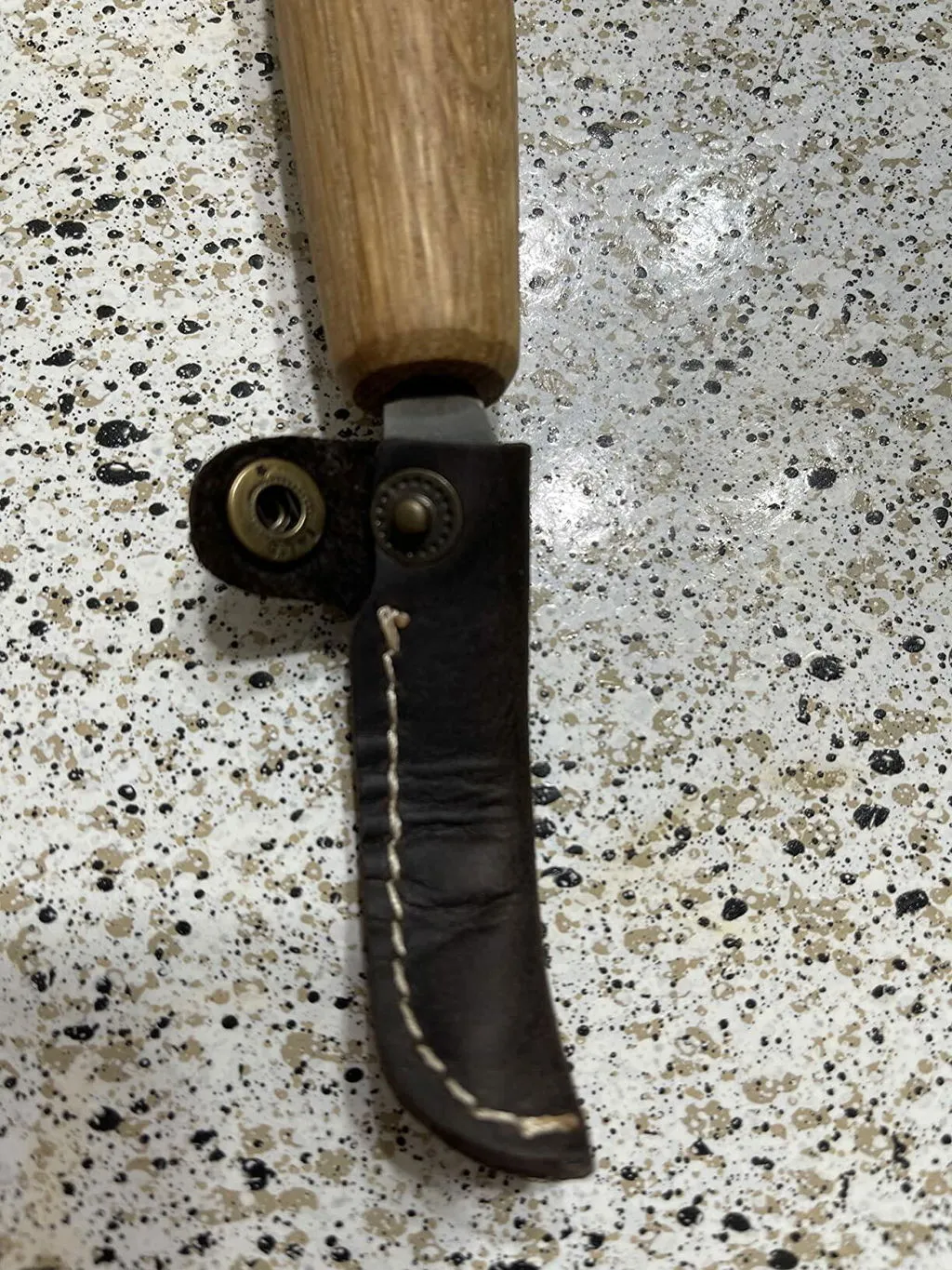 BeaverCraft skekniv kroget langt skaft højrehånd