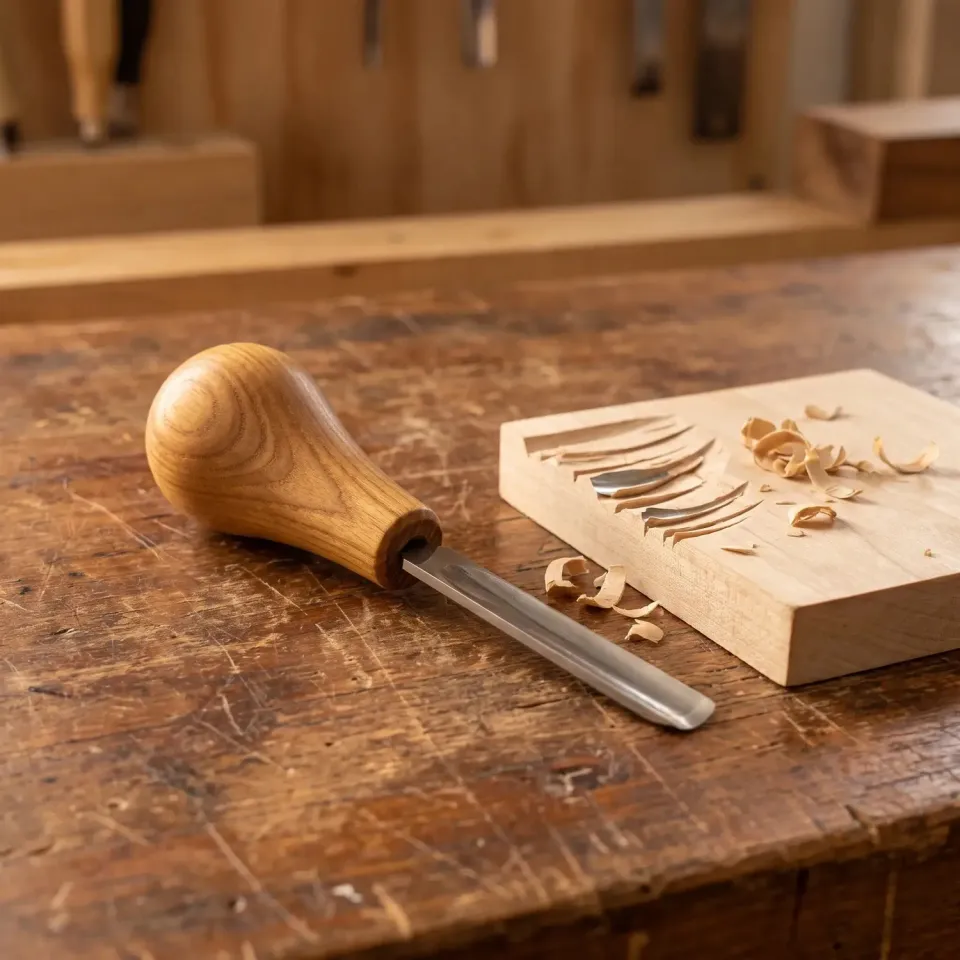 BeaverCraft Palm huljern sweep 5 12 mm asketræ