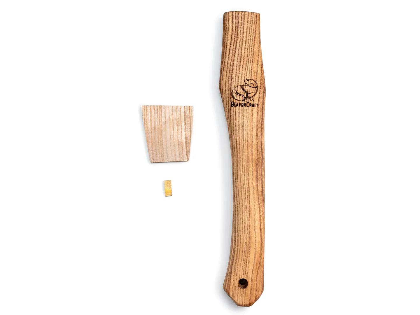 BeaverCraft AX1-RH økseskaft asketræ 295 mm reserveskaft