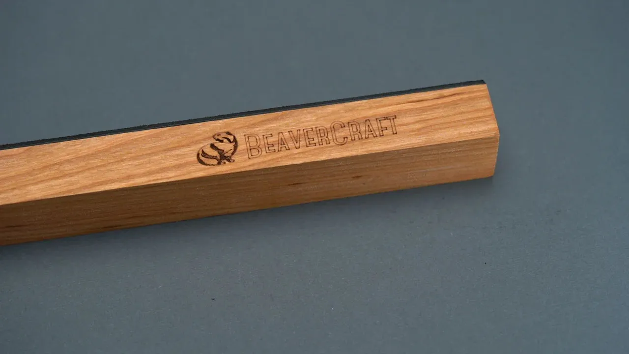 BeaverCraft LS8P1 strygestrop læder kompakt med pasta