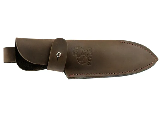 BeaverCraft SH_BSH5 knivskede shadow oksehud brun