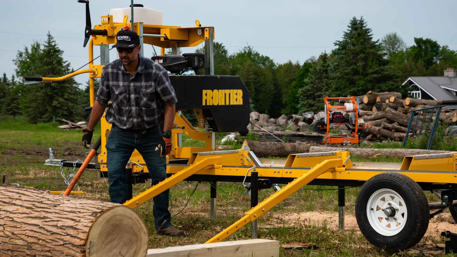 Frontier Sawmills OS23 OS27 OS31 stammelæsser manuel