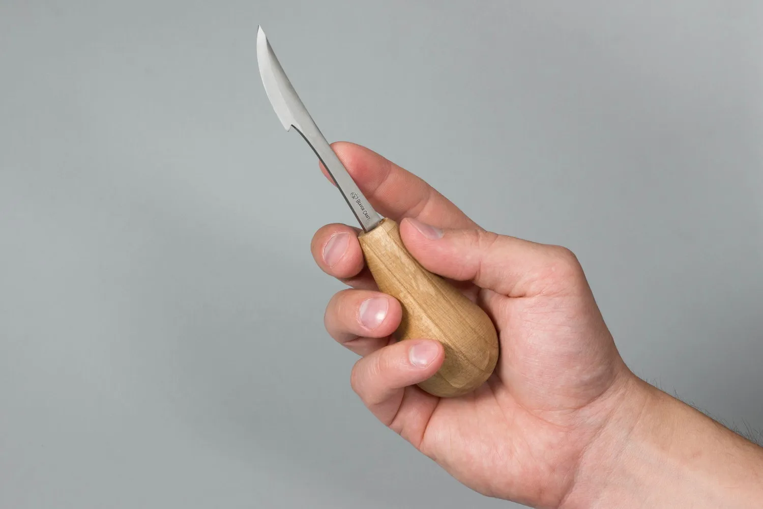 BeaverCraft C17P snittekniv palmegreb kulstofstål buet