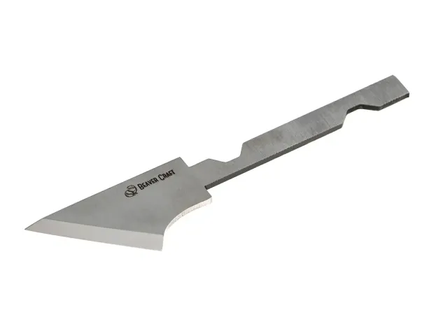 BeaverCraft C11 løs klinge chipcarving kulstofstål geometrisk