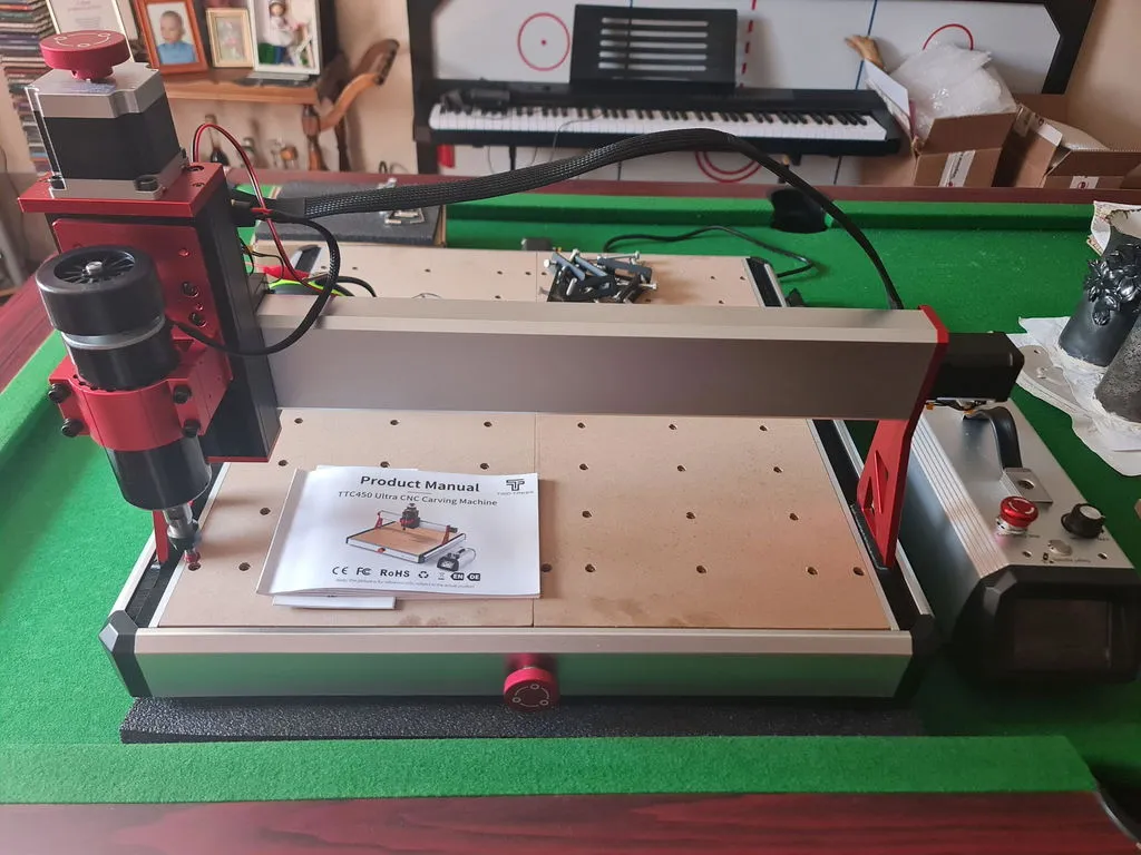 TwoTrees TTC450 Ultra CNC fræser 460x460 mm 500W