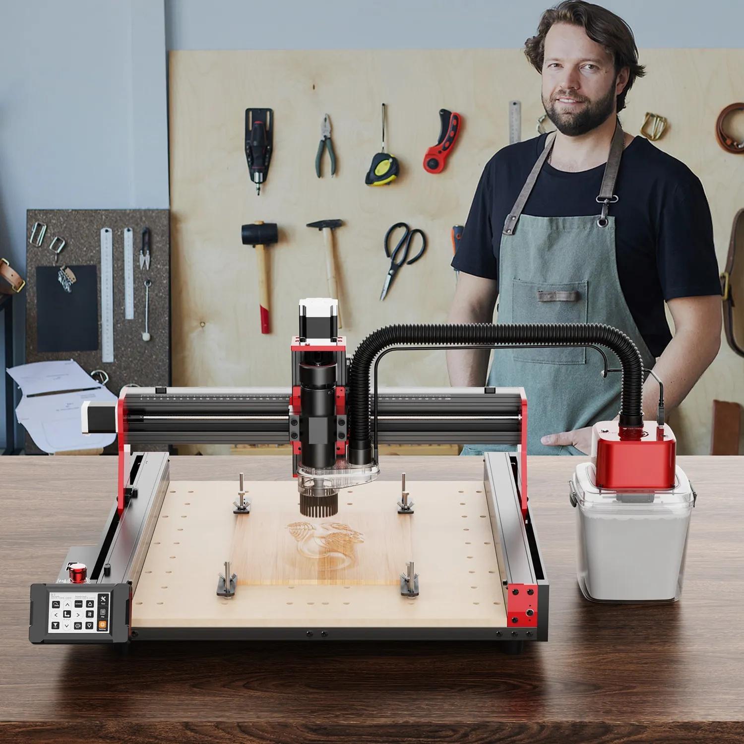 Two Trees Monster M1 CNC støvsuger EU-stik børsteløs