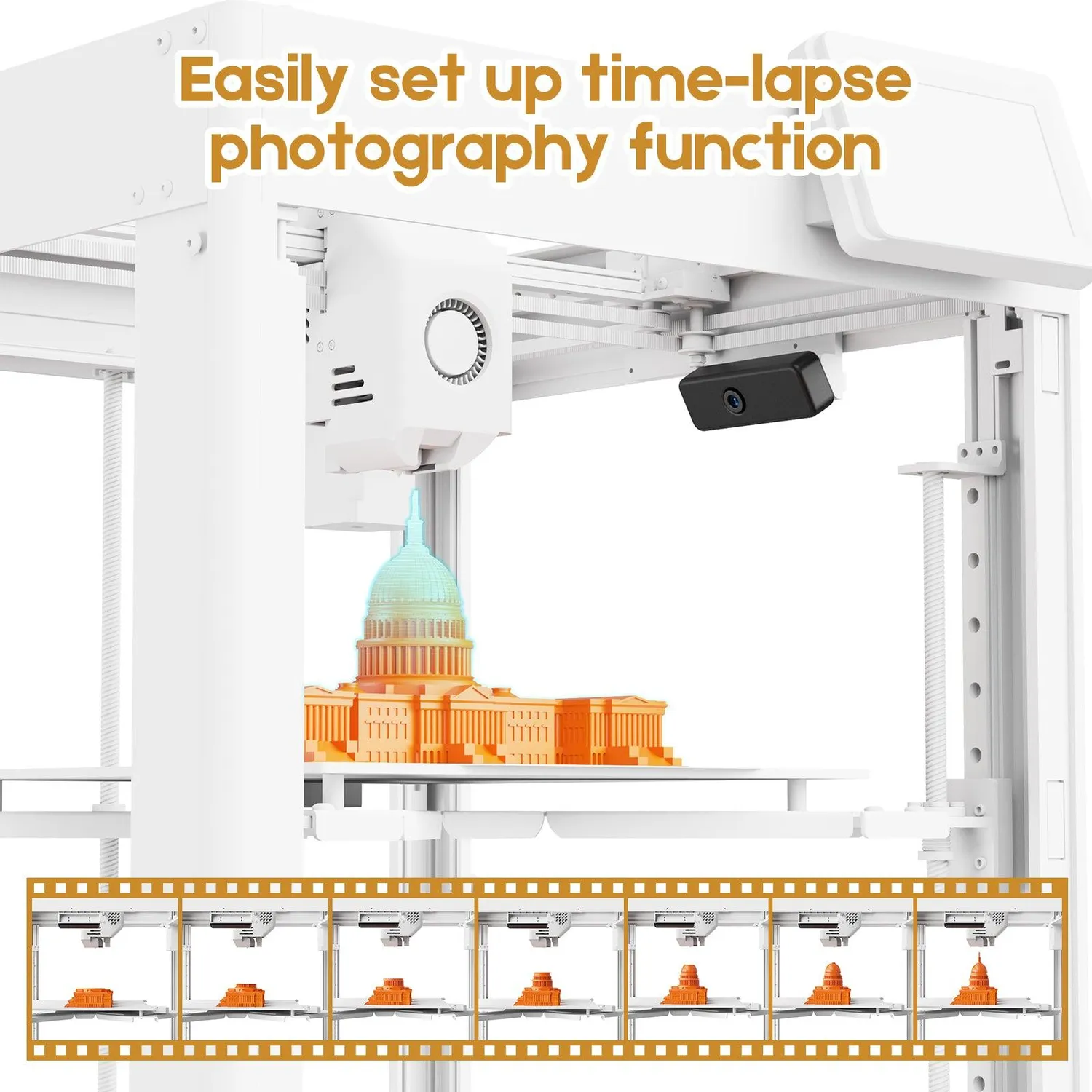Two Trees SK1 AI-kamera til 3D-printer HD