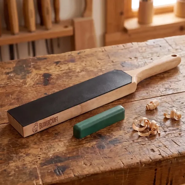 BeaverCraft LS6P1 paddle strop dobbeltsidet med pasta