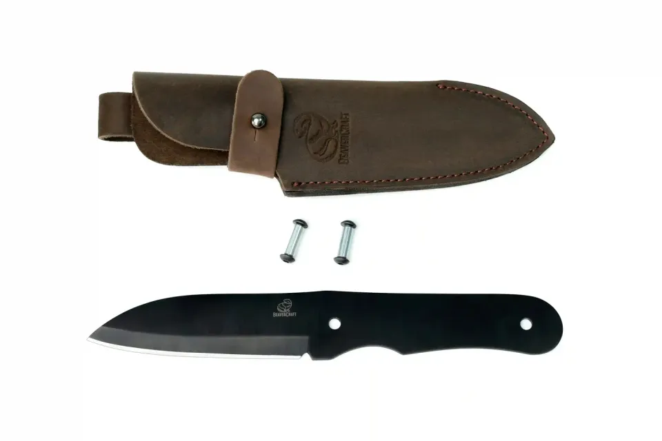 BeaverCraft Shadow Blade BSH_Kit5 knivbyggesæt 1066 stål