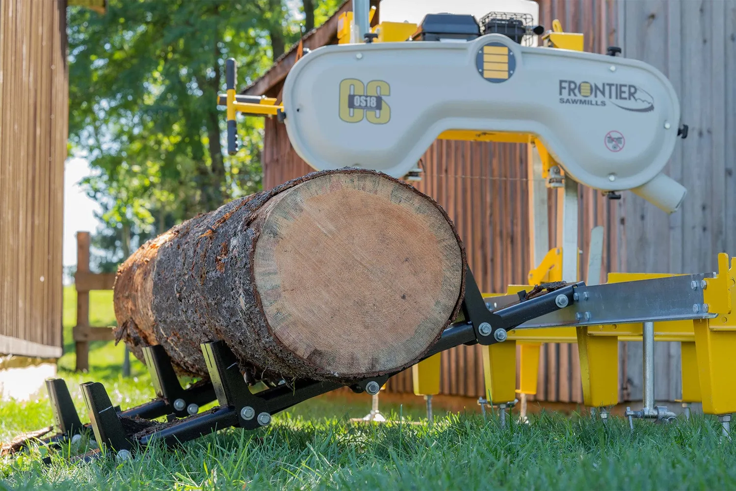 Frontier Sawmills læsseramper 2 stk stål savværk